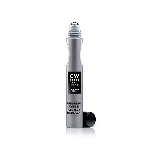 CW Beggs and Sons Energizing Eye Gel for Men, Hypoallergenic and Fragrance-Free, 0.5 Fluid Ounces