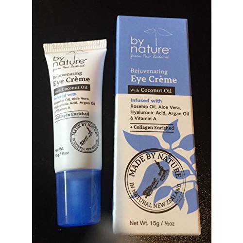 by nature Rejuvenating Eye Cream with Coconut Oil