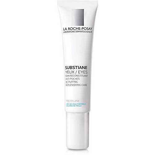 La Roche-Posay Substiane Replenishing Eye Cream, Anti Aging Eye Cream to Hydrate and Firm Skin, Ophthalmologist Tested, 0.5 Fl Oz (Pack of 1)