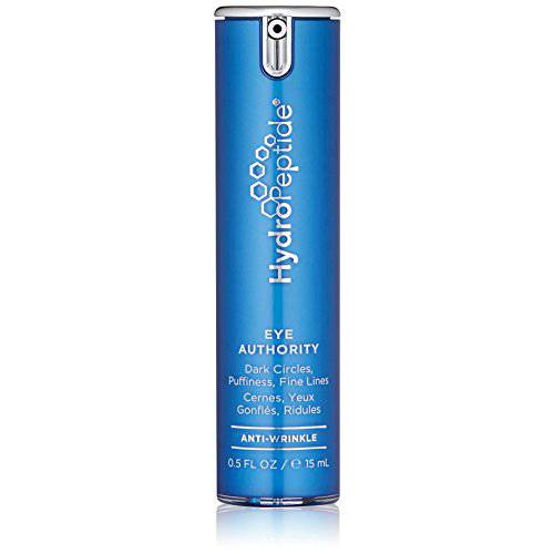 HydroPeptide Eye Authority, Brightens and Helps Restore Radiance to Tired Looking Eyes, 0.5 Ounce