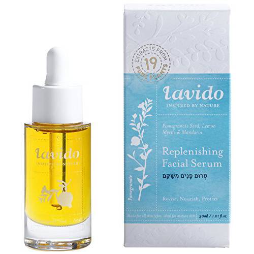 Lavido - Natural Replenishing Facial Serum | Clean, Non-Toxic Skincare (1 fl oz | 30 ml)