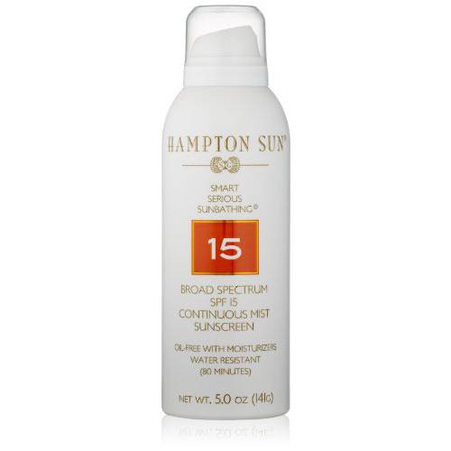 Hampton Sun SPF 15 Continuous Mist Sunscreen, 5 oz