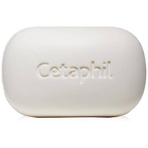 CETAPHIL Gentle Cleansing Bar, 4.5 oz Bar, Nourishing Cleansing Bar For Dry, Sensitive Skin, Non-Comedogenic, Non-Irritating for Sensitive Skin