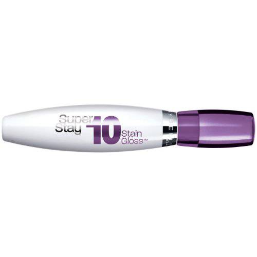 Maybelline New York Superstay 10 hour Stain Gloss, Luxurious Lilac, 0.35 Fluid Ounce