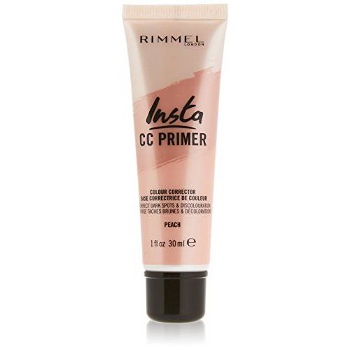 Rimmel Insta Flawless Color Correcting Primer, Peach (1 Count)