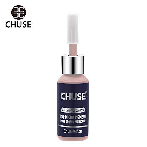 CHUSE T401, 12ml, Universal Corrector, Passed SGS,DermaTest Top Micro Pigment Cosmetic Color Permanent Makeup Tattoo Ink