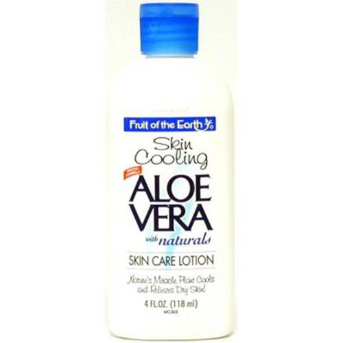Fruit Of The Earth Aloe Vera Lotion, 4 oz. Travel Size (Pack of 12)