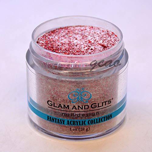 Glam Glits Acrylic Powder 1 oz Red Cherry FA528