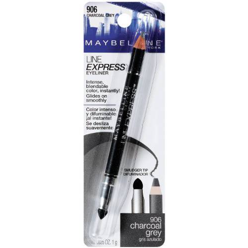 Maybelline New York Line Express Eyeliner, Charcoal Grey 906, 0.04 Ounce