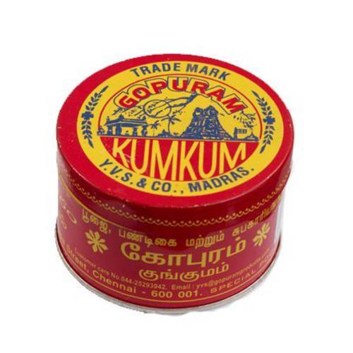Gopuram Red Color KumKum Sindoor Powder