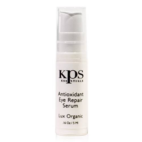 KPS Essentials Antioxidant Eye Serum with Retinol, Hyaluronic Acid, Vitamin A & C - .16oz | Repair Sun Damage, Fade Age Spots & Dark Circles, Reduce Puffy Eyes & Wrinkles | Improve Skin Texture