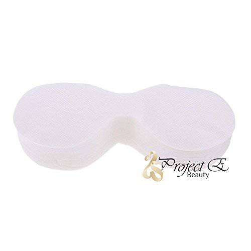 Project E Beauty Disposable Non-woven DIY Natural Spa Skin Care Cosmetic Facial Paper Sheet Eye Nose Face and Compressed Mask Towel Sheet Toner Lotion Paper (Eye Shaped)