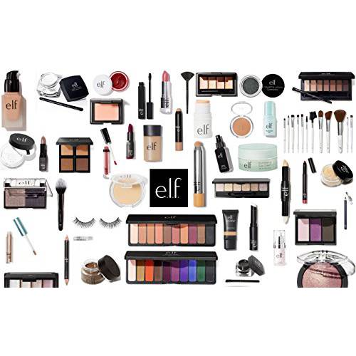 e.l.f. Makeup Assorted 10 Piece Lot Choose Your SKIN TONE Mixed ELF Cosmetics Kit with No Duplicates (Fair/Light)