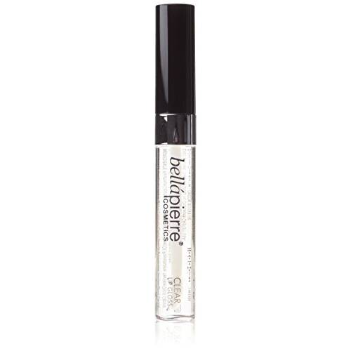 bellapierre Clear Lip Gloss | 100% Natural Formulation | Non-Toxic and Paraben Free | Long Lasting & Nourishing - Clear