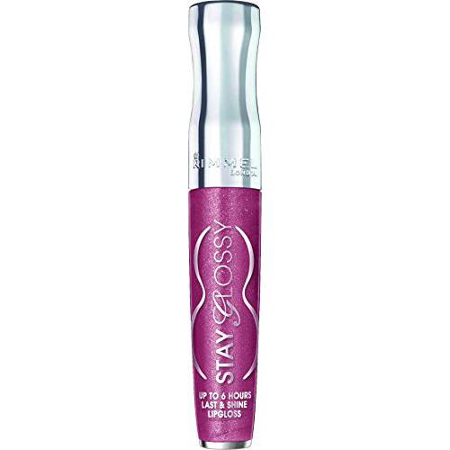 Rimmel Stay Glossy Lipgloss, Lily On Park Lane, 0.18 Fluid Ounce