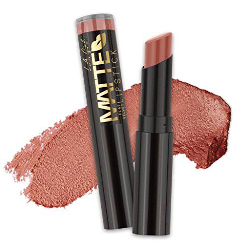 (3 Pack) L.A. GIRL Matte Flat Velvet Lipstick - Snuggle