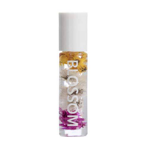 Blossom Scented Roll on Lip Gloss, Infused with Real Flowers, Made in USA, 0.20 fl. oz./5.9ml, Juicy Peach (Cap Color May Vary)
