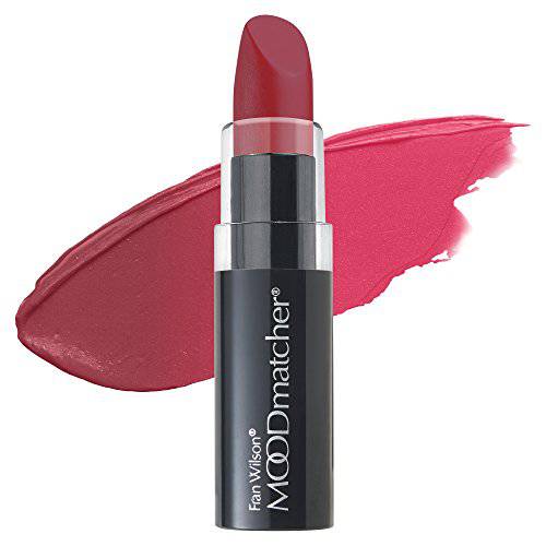 Fran Wilson MOODmatcher Lipstick, RED Original Color-Change Lipstick - 12 HOUR Long Wear, Enriched with Aloe & Vitamin E for Ultra-Hydration, Waterproof, Smudgeproof & Kissproof 0.12 Oz (3.5g)