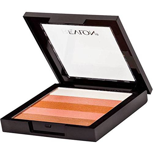 Revlon Highlighting Palette, Bronze Glow [030] 0.26 oz (Pack of 2)
