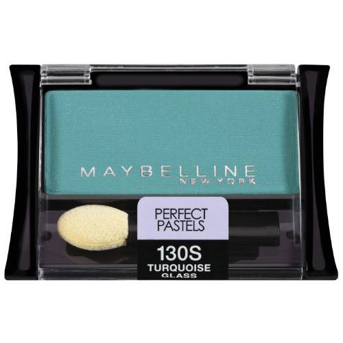 Maybelline New York Expert Wear Eyeshadow Singles, 130s Turquoise Glass Perfect Pastels, 0.09 Ounce