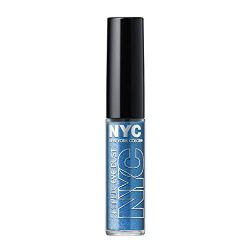 N.Y.C. New York Color Sparkle Eye Dust, Brilliant Sapphire, 0.105 Ounce