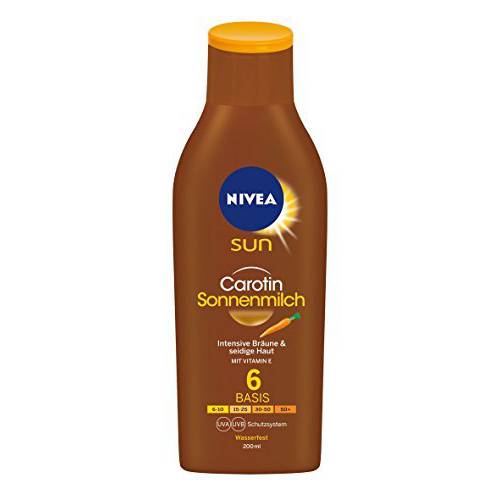 Nivea Sun Carotene Suntan Lotion SPF 6 200 ml