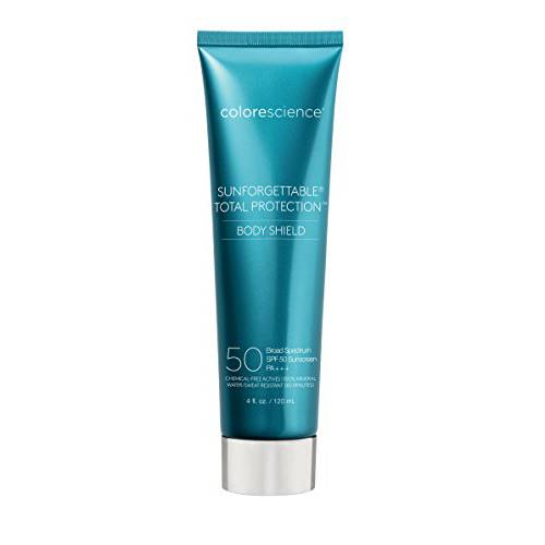 Colorescience Sunforgettable Total Protection SPF 50 Body Shield, 4 fl. Oz (Pack of 1)
