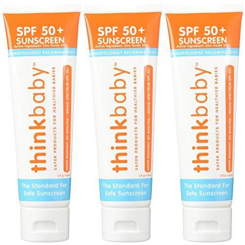Thinkbaby Sunscreen Lotion - SPF 50 - 3 oz - 3 pk