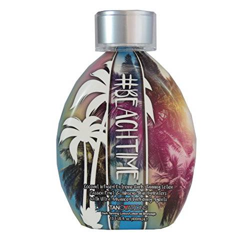 Ed Hardy Beachtime Dark Indoor Outdoor Coconut Infused Tanning Lotion 13.5oz
