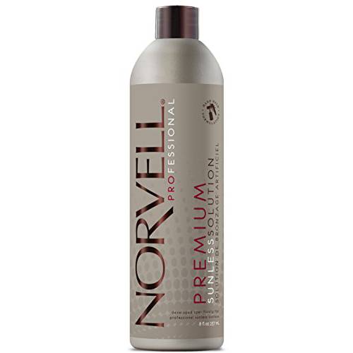 Norvell Premium Sunless Tanning Solution - Clear Plus, 1 Liter