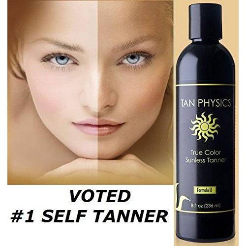 Tan Physics True Color Sunless Tanner Tanning Lotion