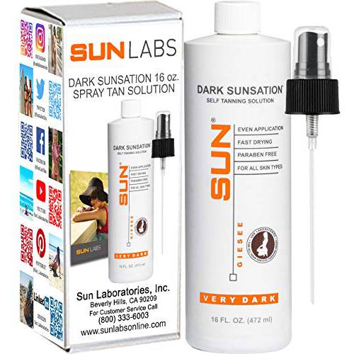 Sun Labs Self-Tanning Solution for a Golden Glow - 1 16 fl. oz. Bottle