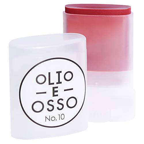 Olio E Osso - Natural Lip + Cheek Balm | Natural, Non-Toxic, Clean Beauty (No. 10 Tea Rose)