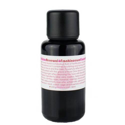 Living Libations - Organic / Wildcrafted Rose Cellular Renewal & Frankincense Firming Fluid (1 oz / 30 ml)