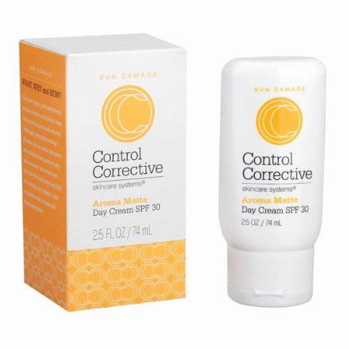 Control Corrective Aroma Matte Day Cream SPF 30 | Non-Greasy, Aromatic SPF with Vitamin C that Absorbs Quickly | 2.5 oz
