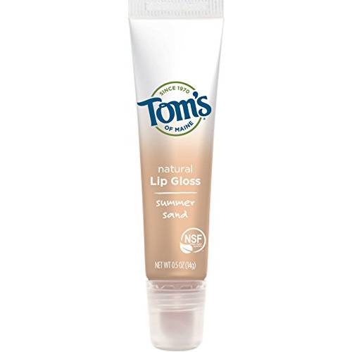 Tom’s of Maine Lip Gloss, Summer Sand, 0.5 Ounce