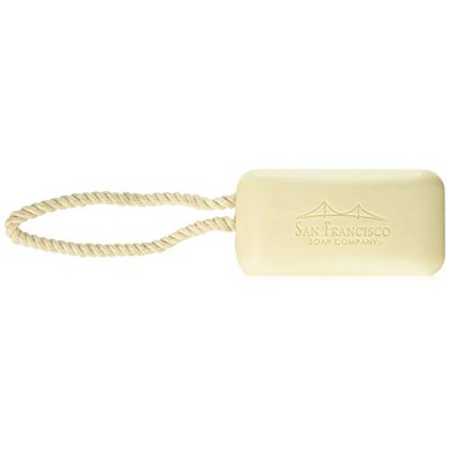 San Francisco Soap Company Handsome Beast Rope Soap, Hipster Sandalwood, 10.5 Ounce