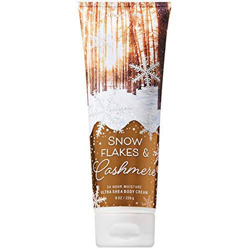 Bath and Body Works Snowflakes and Cashmere Ultra Shea Body Cream 8 Ounce