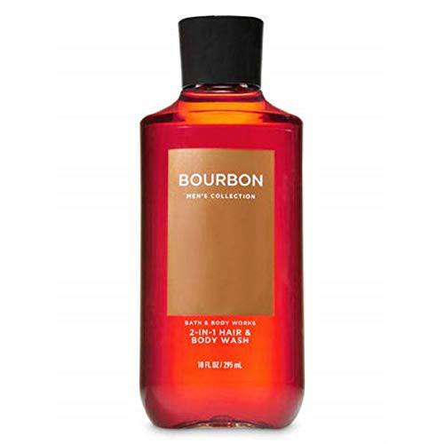 Bath & Body Works Bourbon Men’s 2-IN-1 Hair & Body Wash 10 Oz.