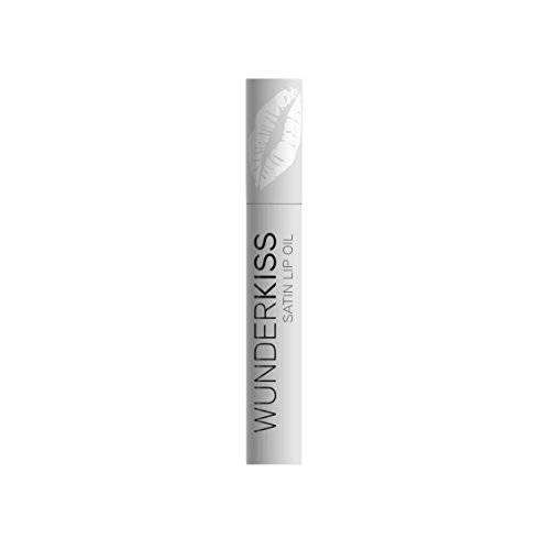 WUNDER2 WUNDERKISS Satin Lip Oil - Anti Aging Lip Treatment for Moisturized Lips, 0.13 Fl Oz