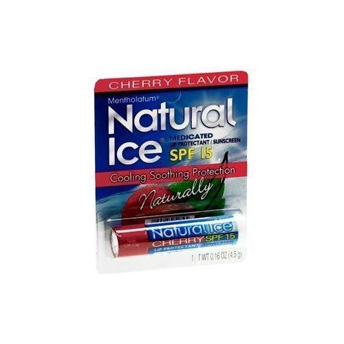 Special MENTHOLATUM CHERRY ICE LIPBALM, 0.16 Ounce (Pack of 5)