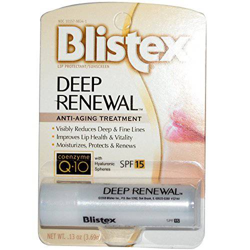 Blistex Deep Renewal, Anti-Aging Treatment (Pack of 2)