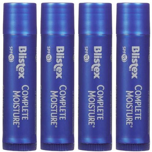 Blistex Complete Moisture Lip Balm, 4 pack