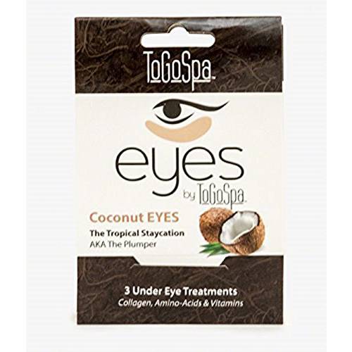ToGoSpa Coconut EYES-Under Eye Repair- 1pk 3pr