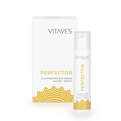 Vitayes Perfector, Illuminating Eye Serum and Anti-Aging Cream for Instant Brightening and Repair of Crow’s Feet, Dark Circles, and Uneven Skin