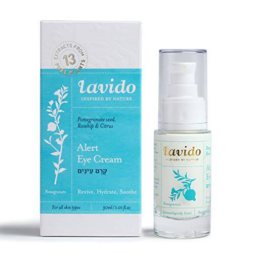 Lavido - Natural Alert Eye Cream (1 fl oz | 30 ml) | Clean, Non-Toxic Skincare