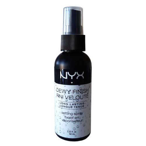 NYX PROFESSIONAL MAKEUP Makeup Setting Spray - Dewy Finish, Long-Lasting Vegan Formula (Packaging May Vary)