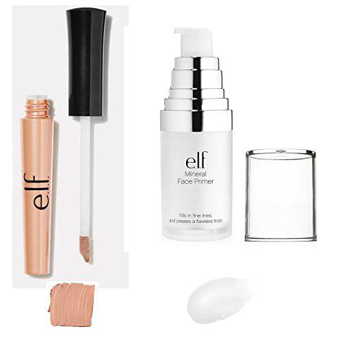 e.l.f. Mineral Infused Face Primer (83401/Clear) e.l.f. Shadow Lock Eyelid Primer (21711) Beauty Kit (2 Packs ) ⭐⭐⭐⭐⭐