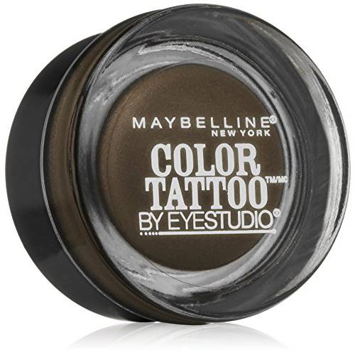 Maybelline New York Eye Studio Color Tattoo Leather 24 HR Cream Gel Eyeshadow, Deep Forest, 0.14 Ounce