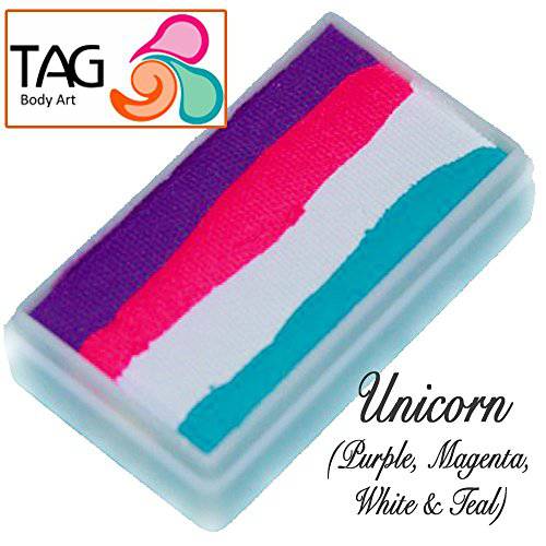 TAG Face and Body Paint - 1 Stroke Split Cake 30g - Unicorn Magenta
